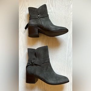 BRAND NEW Women’s Latigo Booties gray suede (Size 6.5M)